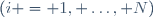 (i = 1, \dots, N)