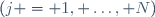 (j = 1, \dots, N)