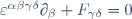 \varepsilon^{\alpha\beta\gamma\delta}\partial_\beta F_{\gamma\delta}=0