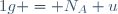 1\ g \ = \ N_A \ u