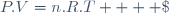 P.V=n.R.T    \;\;\;\;\;    \left \lbrace \begin{array}{} \text{P en Pascal} \\ \text{V en }m^3 \\ \text{n en }mol \\ \text{T en }Kelvin \\ \text{R en }Pa.m^3.K^{-1}.mol^{-1} \\ \end{array} \right.