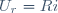 U_r=Ri