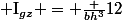 $ I_{gz} = \frac {bh^3}{12}