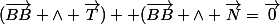(\vec{BB} \wedge \vec{T}) +(\vec{BB} \wedge \vec{N}=\vec{0}