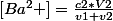 [Ba^2+]=\frac{c2*V2}{v1+v2}