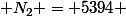 \( N_2 = 5394 \)