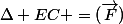 \Delta EC =\sumW(\vec{F})