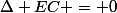 \Delta EC = 0