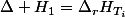 \Delta H_{1}=\Delta_{r}H_{T_{i}}