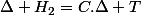 \Delta H_{2}=C.\Delta T