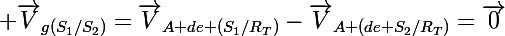 \Large \vec{V}_{g(S_1/S_2)}=\vec{V}_{A de (S_1/R_T)}-\vec{V}_{A (de S_2/R_T)}=\vec{0}