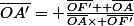 \bar{OA'}= \frac{\bar{OF'}+%20\bar{OA}}{\bar{OA}\times%20\bar{OF'}}