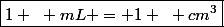 \boxed{1 ~ mL = 1 ~ cm^3}