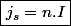 \boxed{j_{s}=n.I}