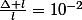 \frac{\Delta l}{l}=10^{-2}