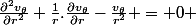 \frac{\partial^2{v_{\theta}}}{\partial{r}^2}+\frac{1}{r}.\frac{\partial{v_{\theta}}}{\partial{r}}-\frac{v_{\theta}}{r^2} = 0 