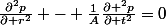 \frac{\partial^2p}{\partial r^2} - \frac{1}{A}\frac{\partial ^2p}{\partial t^{2}}=0
