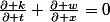\frac{\partial k}{\partial t}+\frac{\partial w}{\partial x}=0