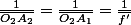 \frac{1}{\overline{O_2A_2}}=\frac{1}{\overline{O_2A_1}}=\frac{1}{\overline{f'_}}