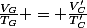 \frac{V_G}{T_G} = \frac{V_C'}{T_C'}