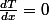 \frac{dT}{dx}=0