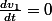 \frac{dv_1}{dt}=0