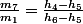 \frac{m_{7}}{m_{1}}=\frac{h_{4}-h_{5}}{h_{6}-h_{5}}