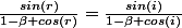 \frac{sin(r)}{1-\beta cos(r)}=\frac{sin(i)}{1-\beta cos(i)}