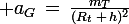 \large a_G\,=\,\frac{m_T}{(R_t\,+\,h)^2}