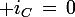 \large i_C\,=\,0