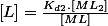 \left[L\right]=\frac{K_{d2}.\left[ML_{2}\right]}{\left[ML\right]}