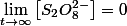 \lim_{t\rightarrow\infty}\left[S_{2}O_{8}^{2-}\right]=0