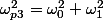 \omega_{p3}^{2}=\omega_{0}^{2}+\omega_{1}^{2}