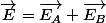 \overrightarrow{E}=\overrightarrow{E_{A}}+\overrightarrow{E_{B}}