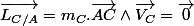 \overrightarrow{L_{C/A}}=m_{C}.\overrightarrow{AC}\wedge\overrightarrow{V_{C}}=\overrightarrow{0}