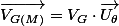 \overrightarrow{V_{G(M)}}=V_{G}\cdot\overrightarrow{U_{\theta}}\;\forall M