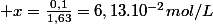 \log\left(\frac{\left[NH_{3}\right]}{\left[NH_{4}^{+}\right]}\right)=pH-pK_{a}
 \\ 
 \\ \log\left(\frac{c-x}{x}\right)=9,0-9,2=-0,2
 \\ 
 \\ \frac{c-x}{x}=10^{-0,2}=0,63
 \\ 
 \\ x=\frac{c}{1,63}\quad;\quad x=\frac{0,1}{1,63}=6,13.10^{-2}mol/L