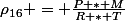 \rho_{16} = \frac{P * M}{R * T}