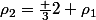\rho_2=\frac 32 \rho_1