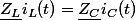 \underline{Z_L}i_L(t)=\underline{Z_C}i_C(t)