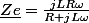 \underline{Ze}=\frac{jLR\omega}{R+jL\omega}