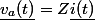 \underline{v_a(t)}=Z\underline{i(t)}