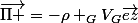 \vec{\Pi }=-\rho _GV_G\vec{ez}