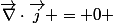 \vec{\nabla}\cdot\vec{j} = 0 