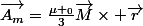 \vec{A_m}=\frac{\mu _0}{3}\vec{M}\times \vec{r}