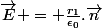 \vec{E} = \frac{r_1}{\epsilon_0}.\vec{n}