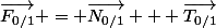 \vec{F_{0/1}} = \vec{N_{0/1}} + \vec{T_{0/1}}