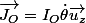 \vec{J_O}=I_O\dot{\theta}\vec{u_z}