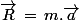 \vec{R}\,=\,m.\vec{a}\; \begin{array}{|c} m.g.\tan(\alpha) \\ 0 \end{array}