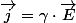 \vec{j}=\gamma\cdot\vec{E}